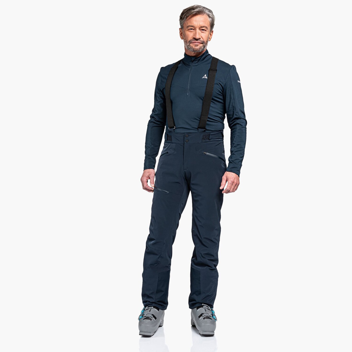 Calças de Ski/Snowboard de Homem Serfaus Azul-marinho-3