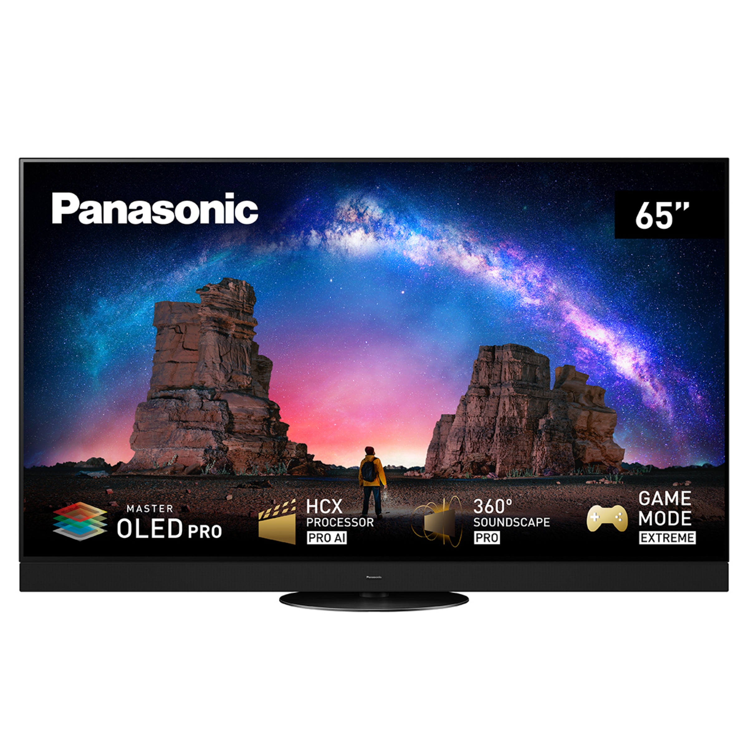 TV OLED 165 cm (65'') Panasonic TX-65LZ2000E 4K HDR, HCX Pro AI, Dolby Vision IQ, HDR10 (Reacondicionado Grado D) Negro-1