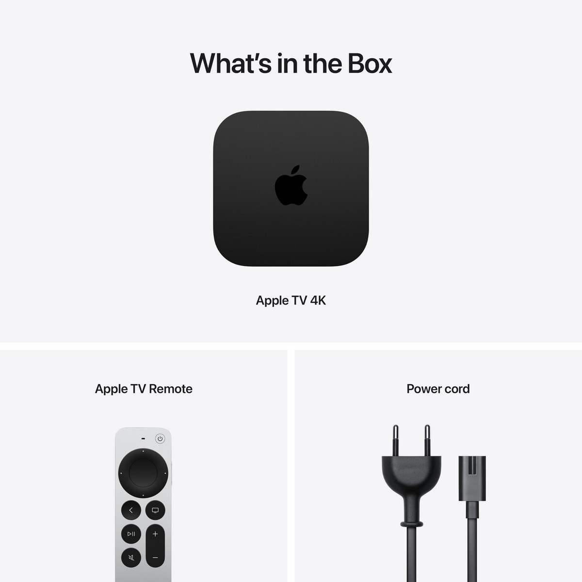Apple TV 4K (3ª Geração) 64GB Wi-Fi + Apple TV Remote 5