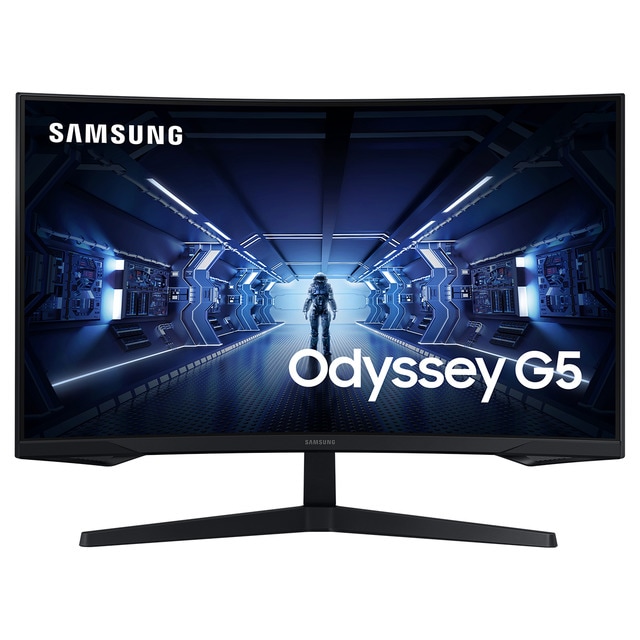 Imagen 0 de Monitor PC curvo Gaming Samsung Odyssey G5 27" C27G55T, 144 Hz, WQHD, FreeSync Premium (Reacondicionado Grado A)