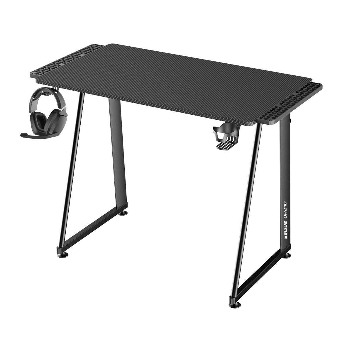 Secretária Gaming Alpha Gamer Auri Preto-9