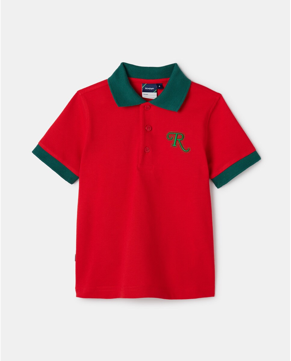 Polo à manches courtes d'uniforme scolaire