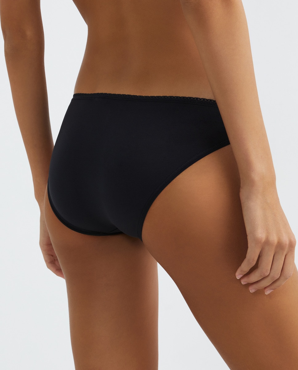 Pack 3 braga microfibra Negro-2