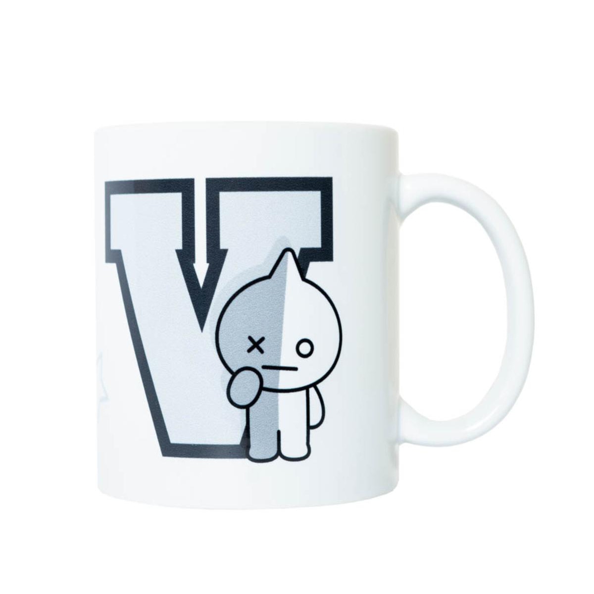 Caneca BT21 Van - Branco/Cinzento 1