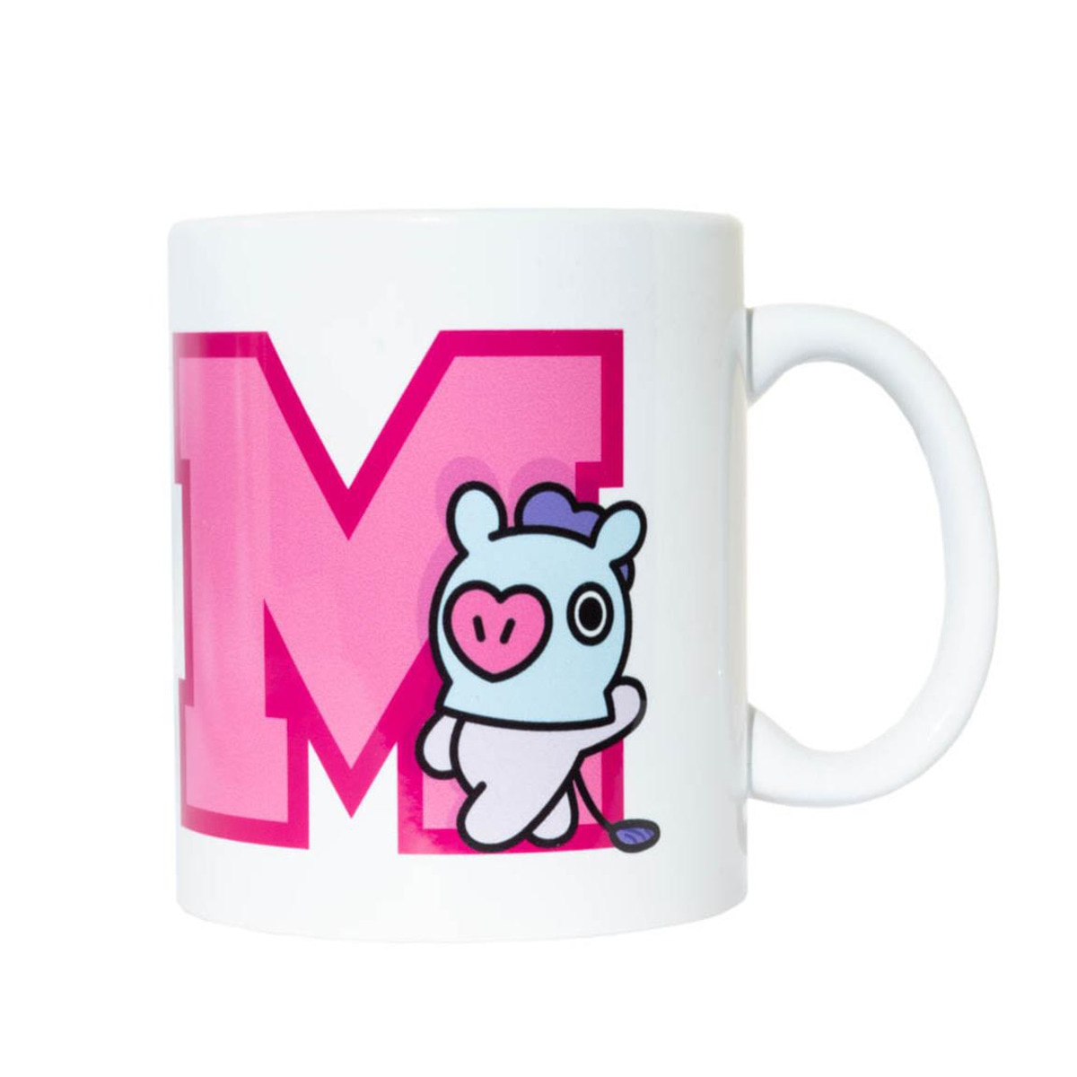 Imagem 0 de Caneca BT21 Mang - Branco/Rosa