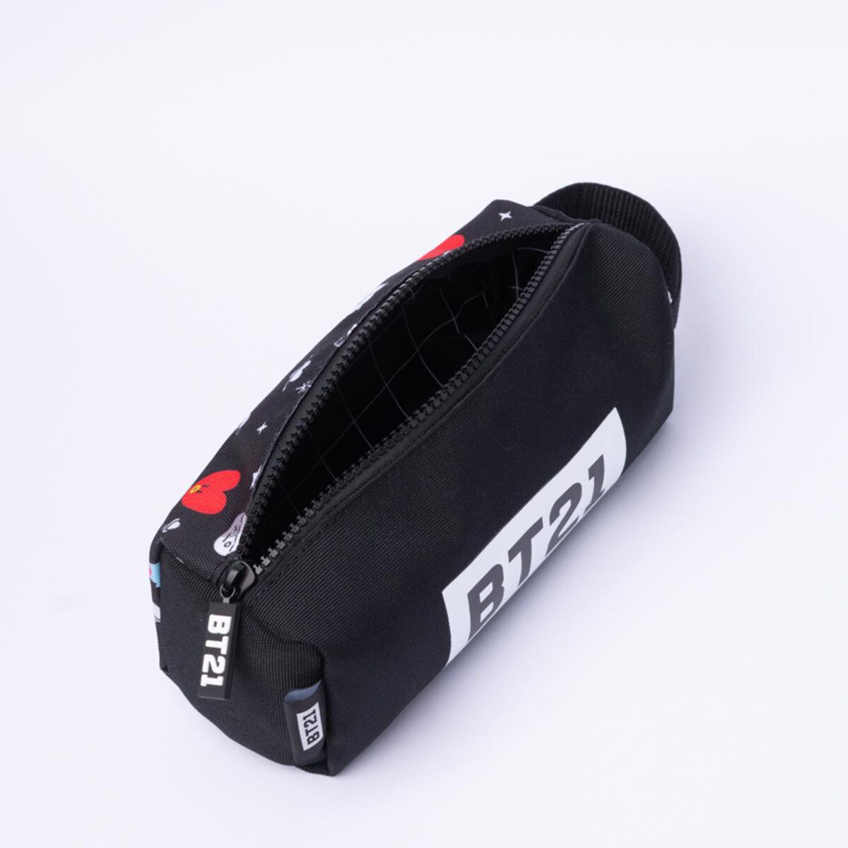 Estojo Retangular BT21 Cool Collection - Preto/Branco 4