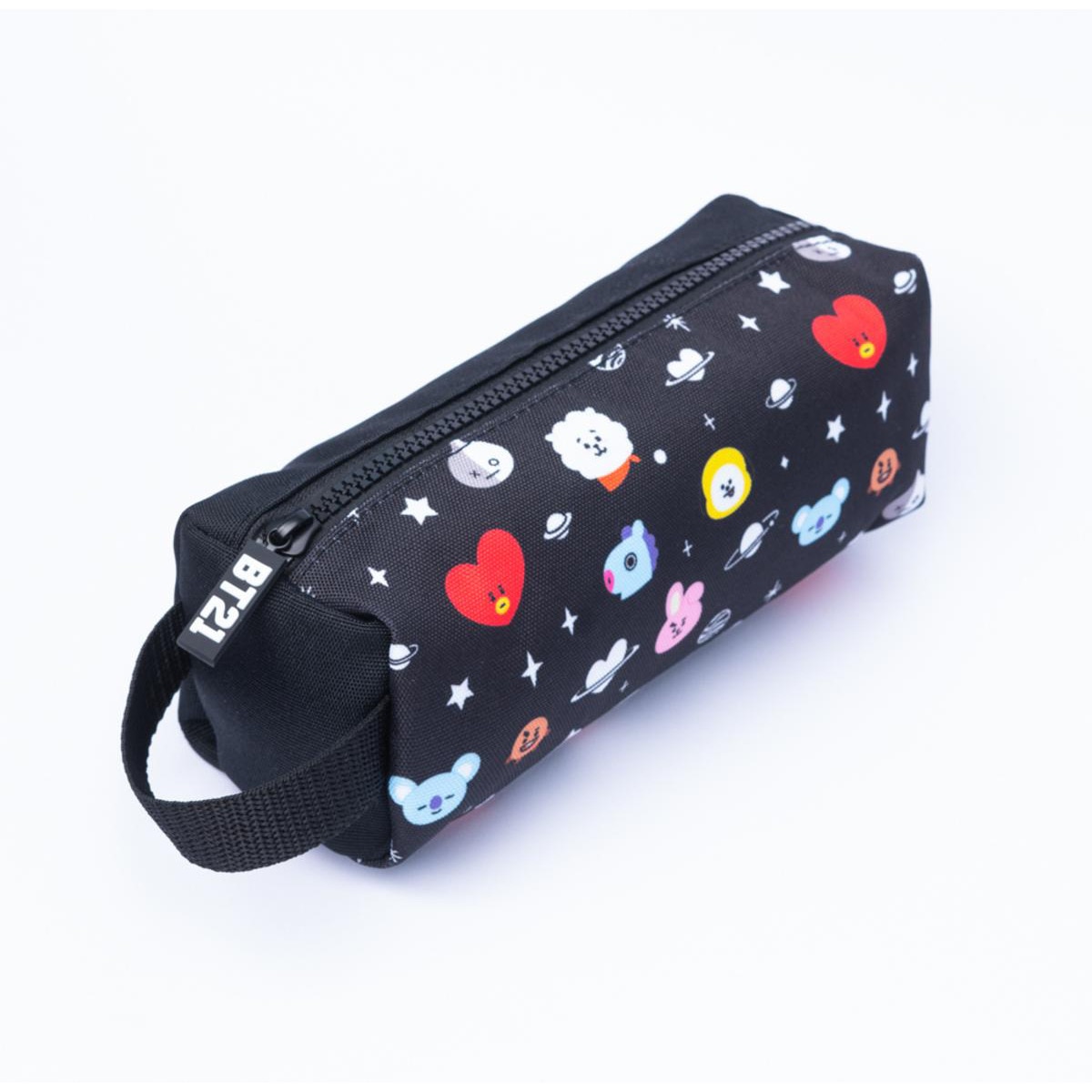 Estojo Retangular BT21 Cool Collection - Preto/Branco 3