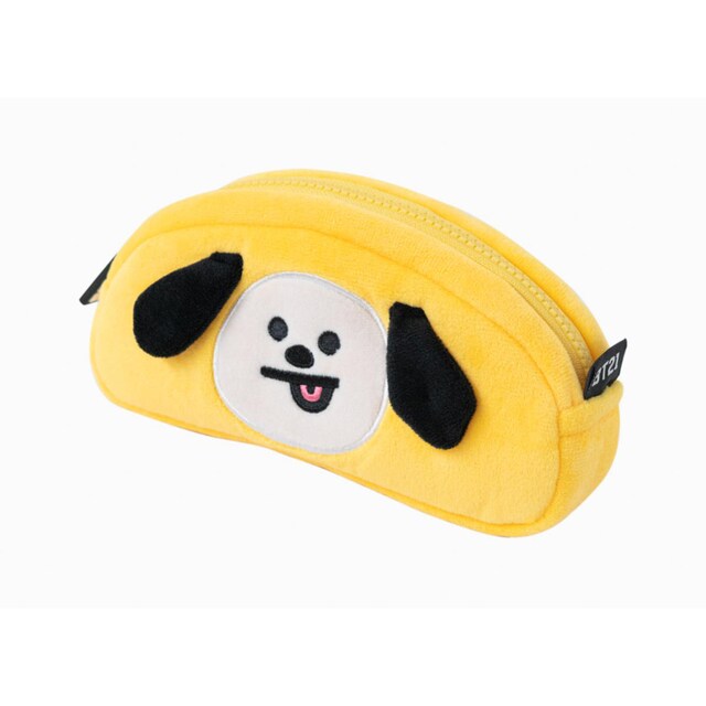 Imagem 0 de Estojo BT21 Chimmy Erik em Felpa - Amarelo/Preto