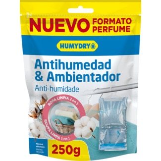 Cabide Anti Humidade & Ambientador Roupa Limpa embalagem 250 g - Humydry