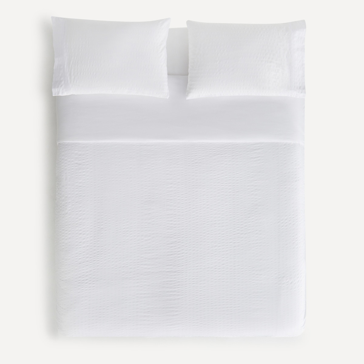 Ensemble housse de couette Seersucker H Basics