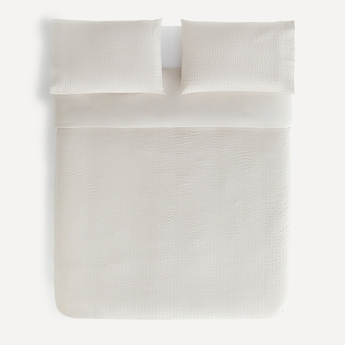 Ensemble housse de couette Seersucker H Basics