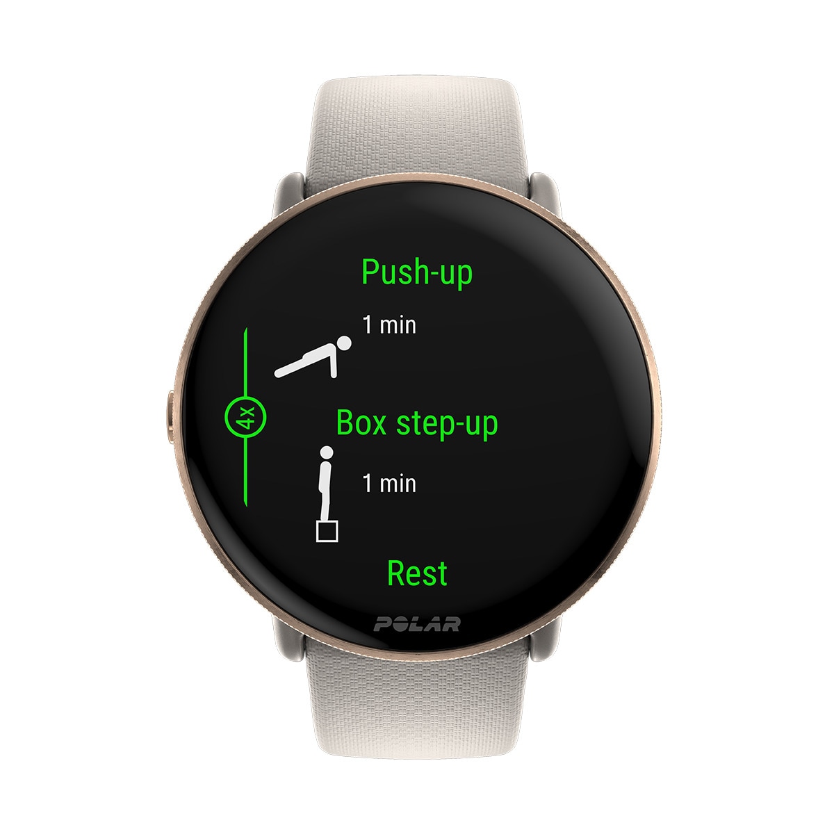 Relógio Smartwatch Ignite 3 - Tamanho S-L Cinzento-4