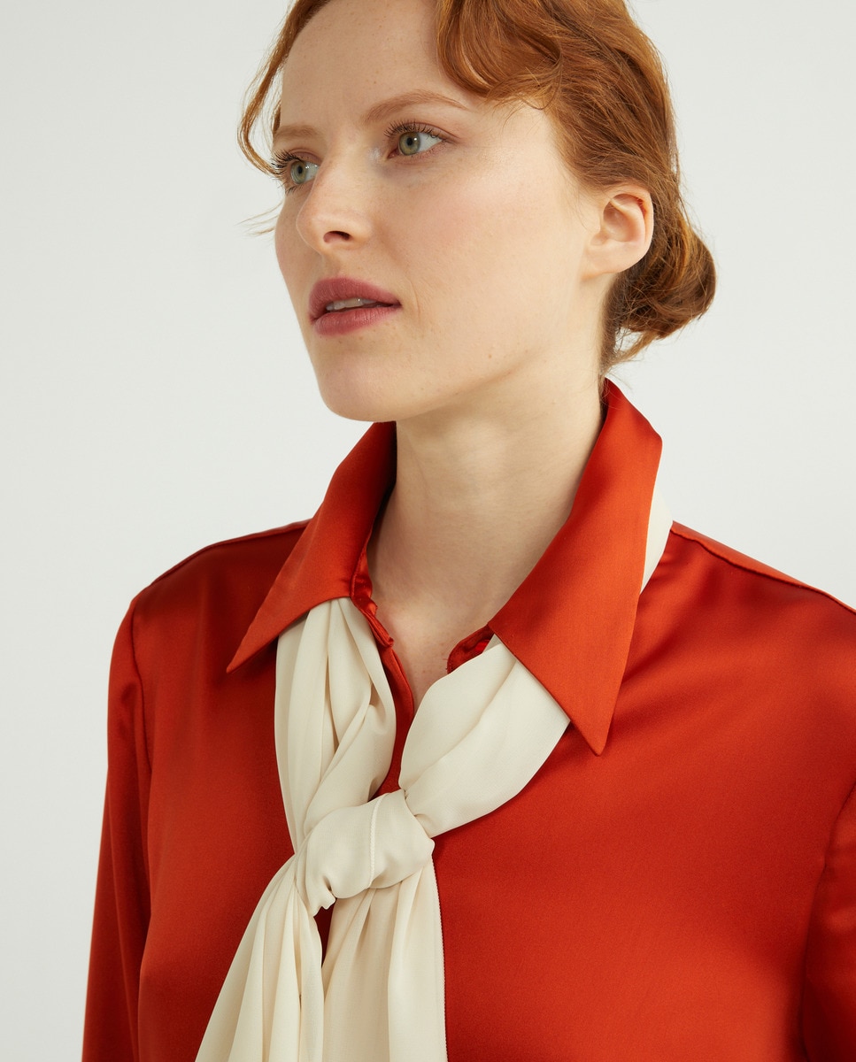 Étole de soirée toucher soie