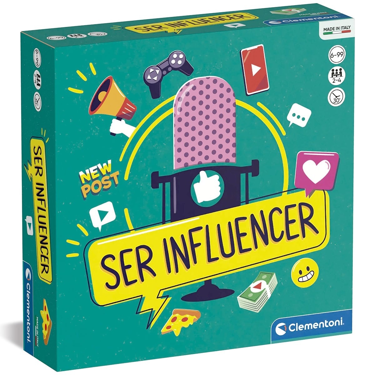 Imagem 0 de Jogo de Tabuleiro Clementoni Ser Influencer