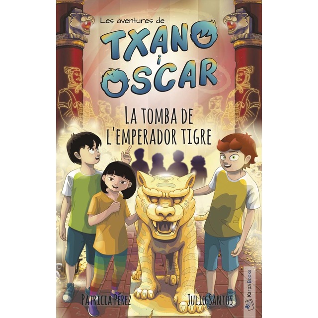 Imagem 0 de Txano i Òscar 7 - La tomba de l'emperador tigre: Llibres il·lustrats d'aventures i misteri per a nens (7-12 anys) (Capa mole com abas)