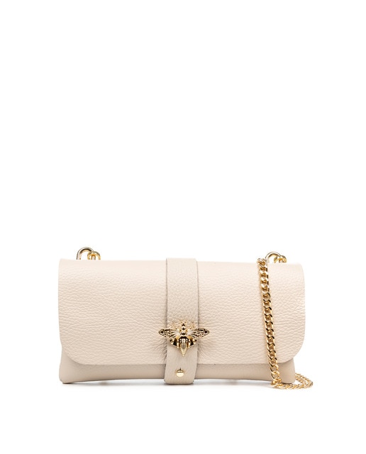 Imagen 0 de Bandolera con broche beige claro