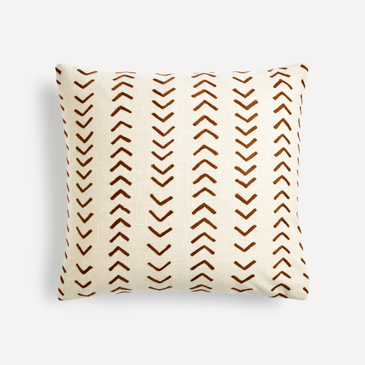 Coussin décoratif brodé Poli