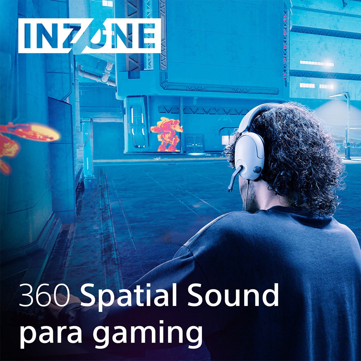 Auscultadores Gaming Inzone H3 MDR-G300 PC / PS5 Branco-4