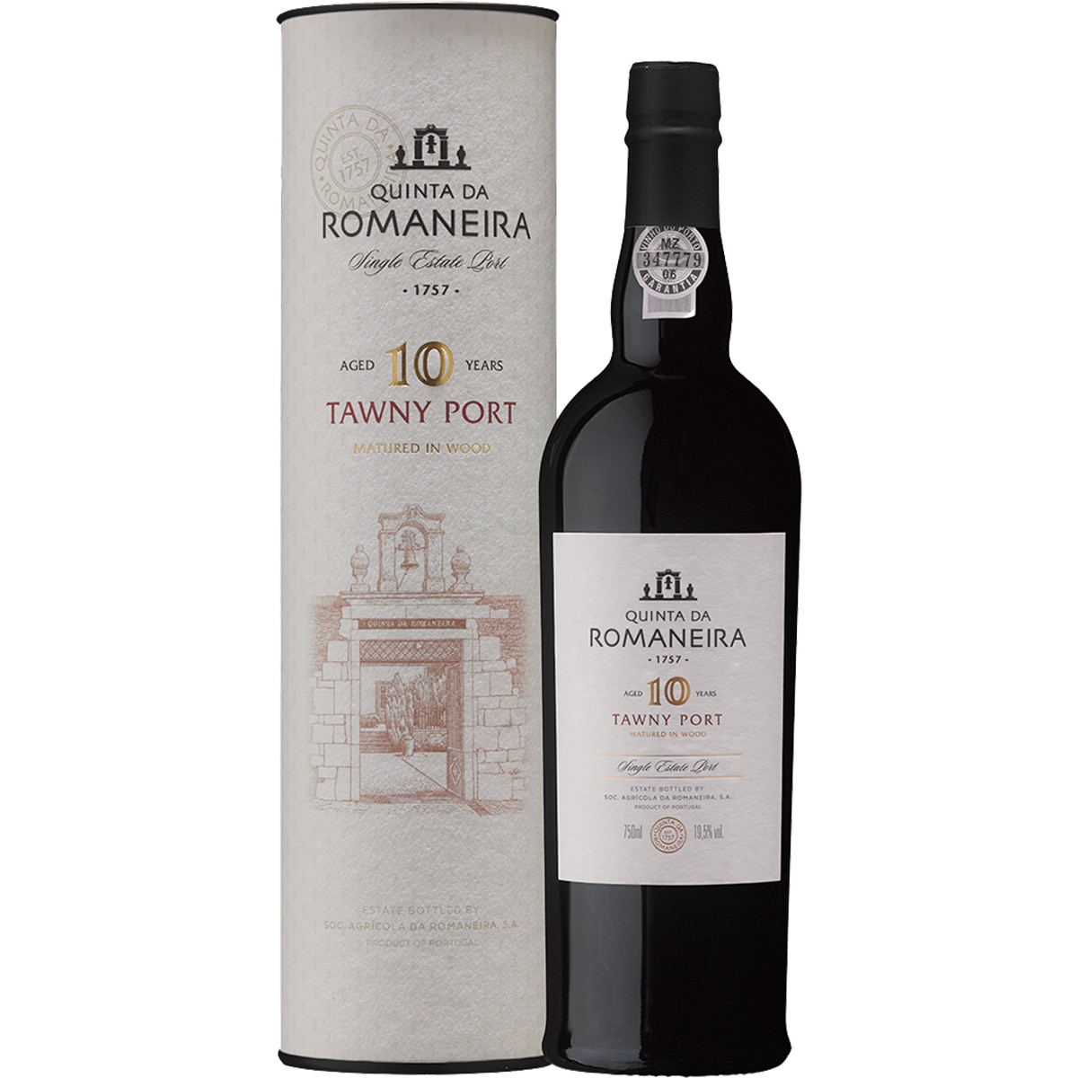Vinho do Porto 10 Anos garrafa 75 cl