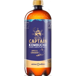 Maçã e Canela Bio embalagem 400 ml - Captain Kombucha