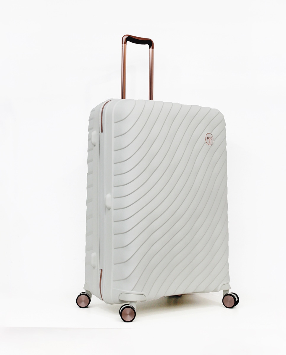 Trolley Grande de 4 Rodas Duplas |77,4 cm|3,99 kg Branco-1