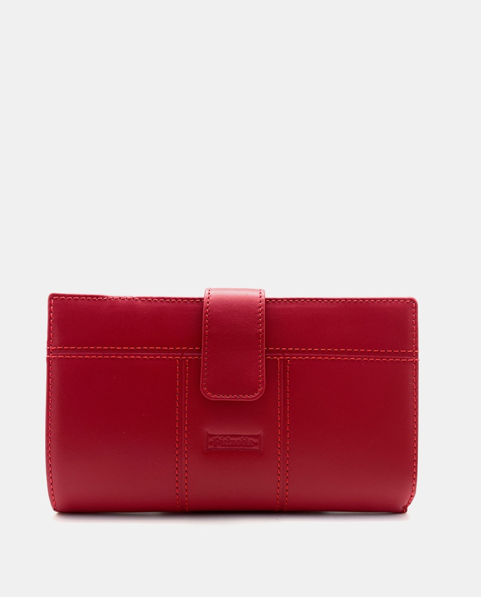 Grande pochette avec portemonnaie extérieur