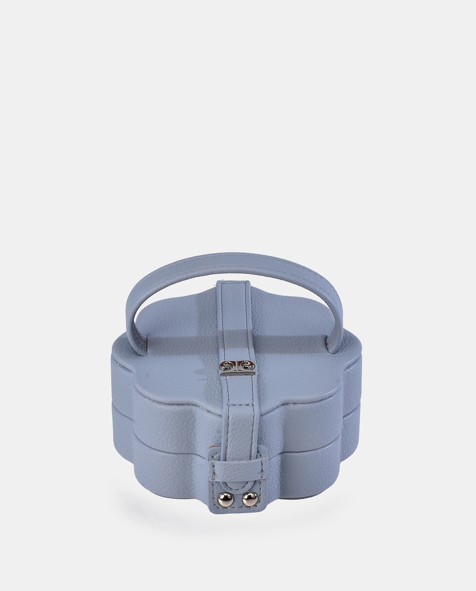 Petit coffret à bijoux en forme de fleur