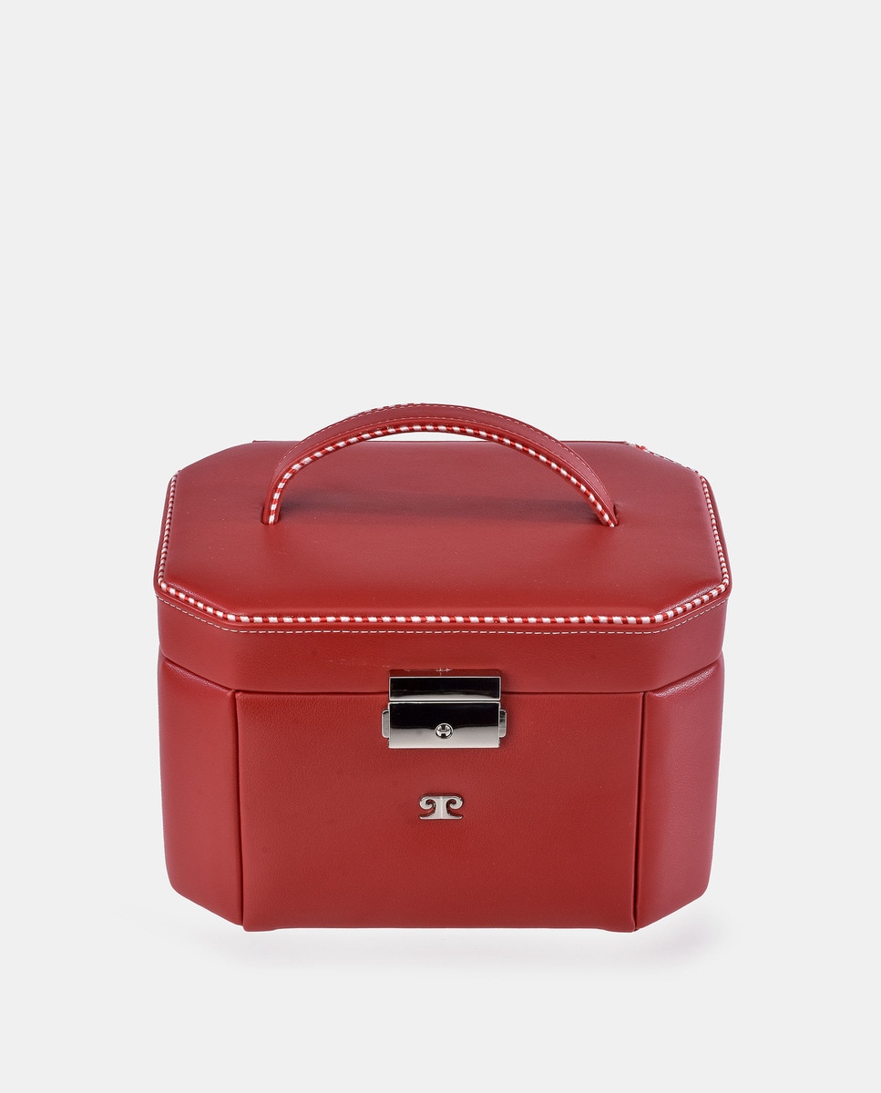 Grand coffret à bijoux à deux tiroirs