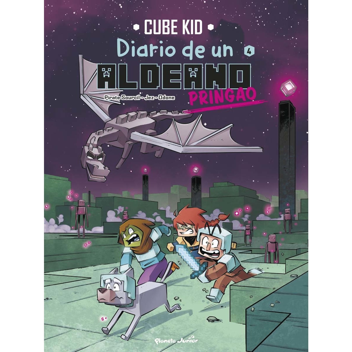 Imagen 0 de Minecraft. Diario de un aldeano pringao. Cómic 4  (Tapa dura)