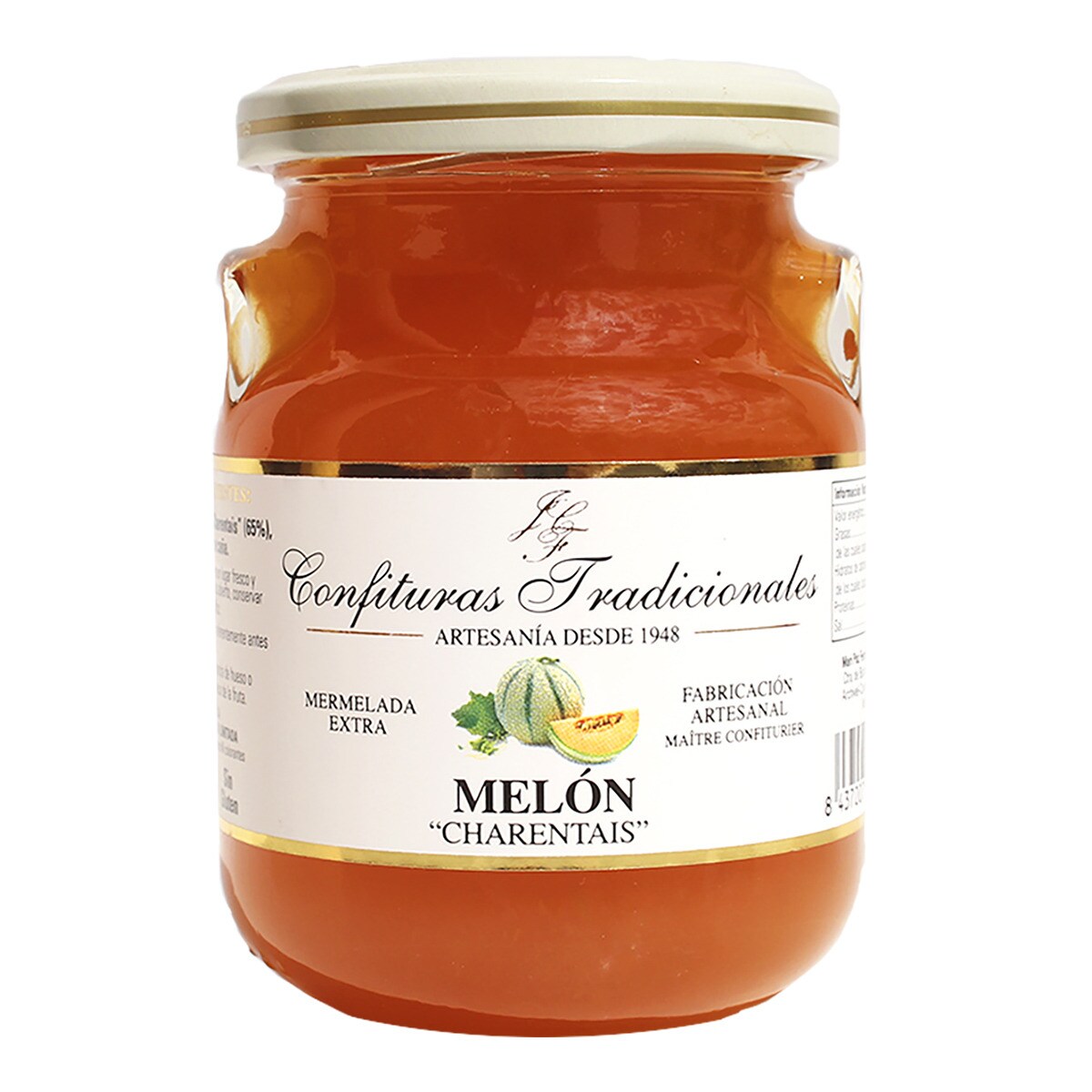 Confiture extra au melon charentais Confituras Tradicionales