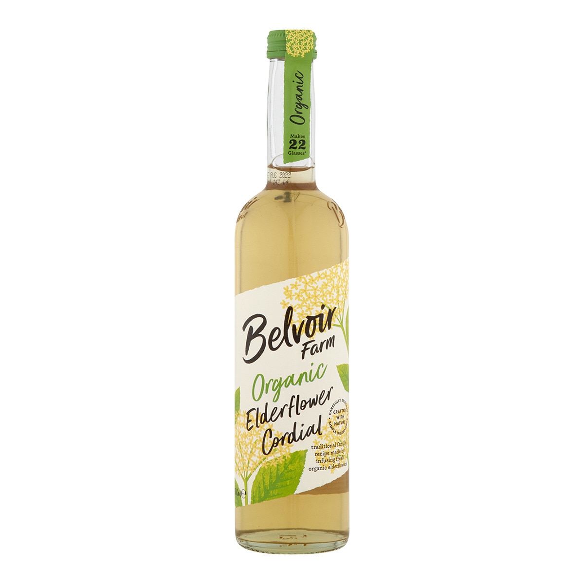 Sirop biologique Edelflower Cordial Belvoir Farm