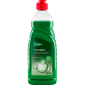 Detergente de Lavagem à Mão para Loiça Ultraconcentardo embalagem 600 ml - El Corte Inglés