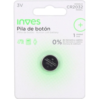 Pilhas de Botão embalagem 1 unidade - Inves