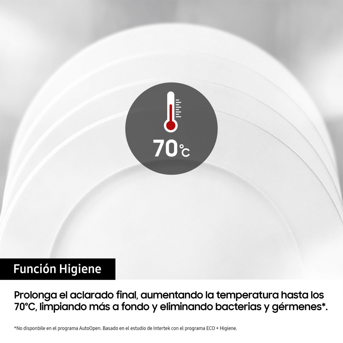 Lavavajillas Samsung 10 servicios, Bandeja Cubiertos, 45 cm - DW50R4070FW/EC Blanco-8