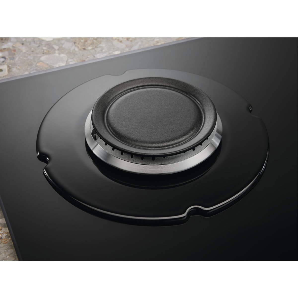 Placa de gas Electrolux de 60 cm, con 4 quemadores SpeedBurner - EGG64272K Negro-3