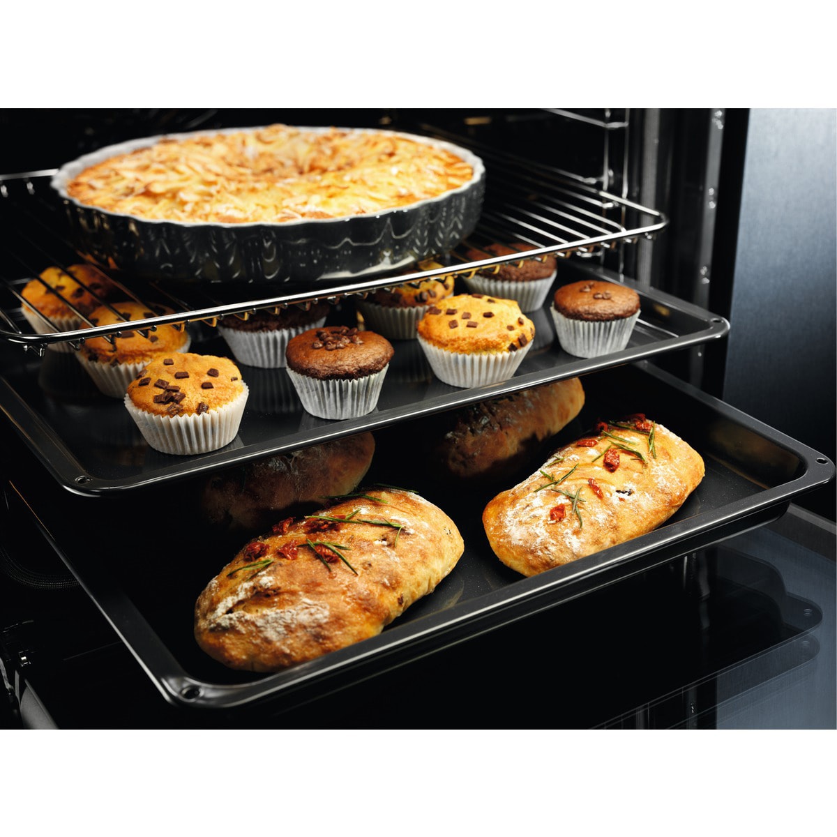Horno multifunción Electrolux limpieza pirolítica, SurroundCook - EOF6P77X Inox-7
