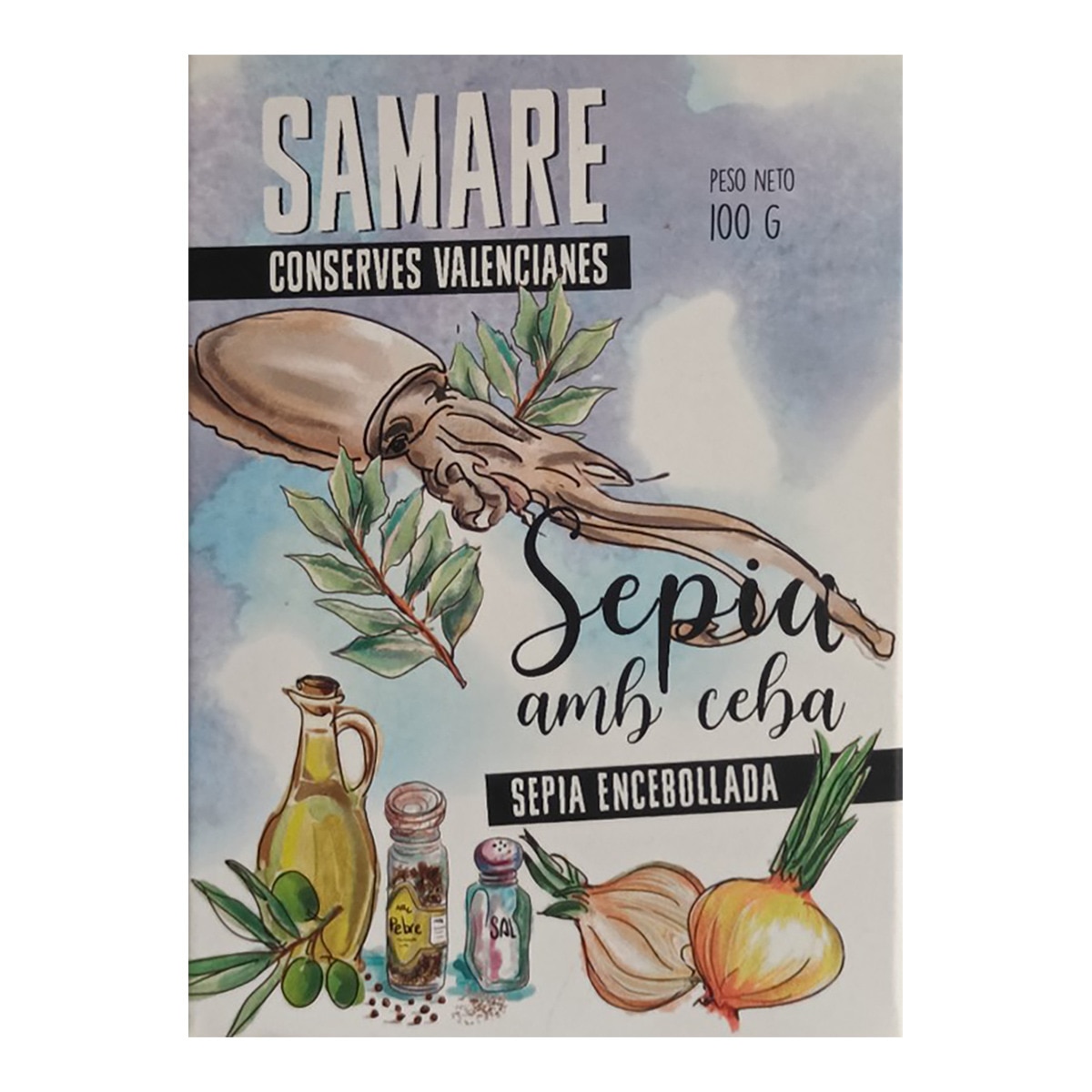 Seiche aux oignons Samare