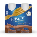 Nutrivigor Nahrungsergänzungsmittel für Erwachsene Pack 4x220 ml Schokoladengeschmack mit HMB, Proteinen, Vitaminen und Mineralstoffen