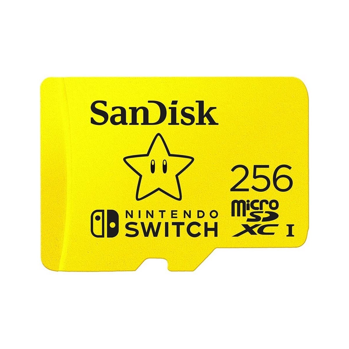 Cartão de Memória SanDisk (256GB) microSDXC - Nintendo Switch 1