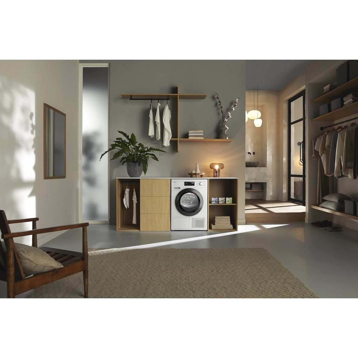 Máquina de Secar Roupa Miele TCF760WP EcoSpeed&8kg com Bomba de Calor e DryCare 40 e de 8 Kg - Branco Lótus Branco-3