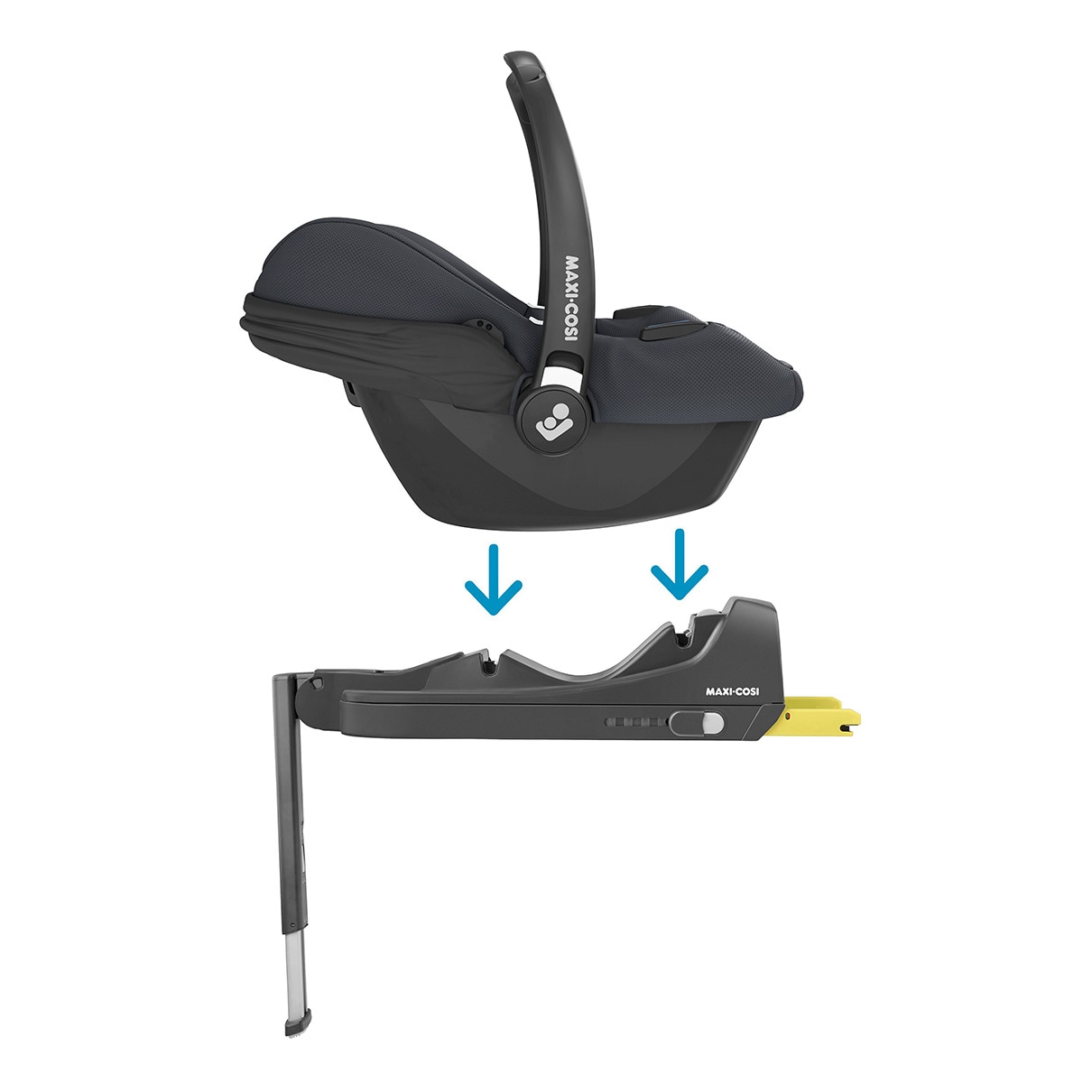 Silla de coche Maxi-Cosi Cabriofix Isofix i-Size (40 - 83 cm) Gris-2