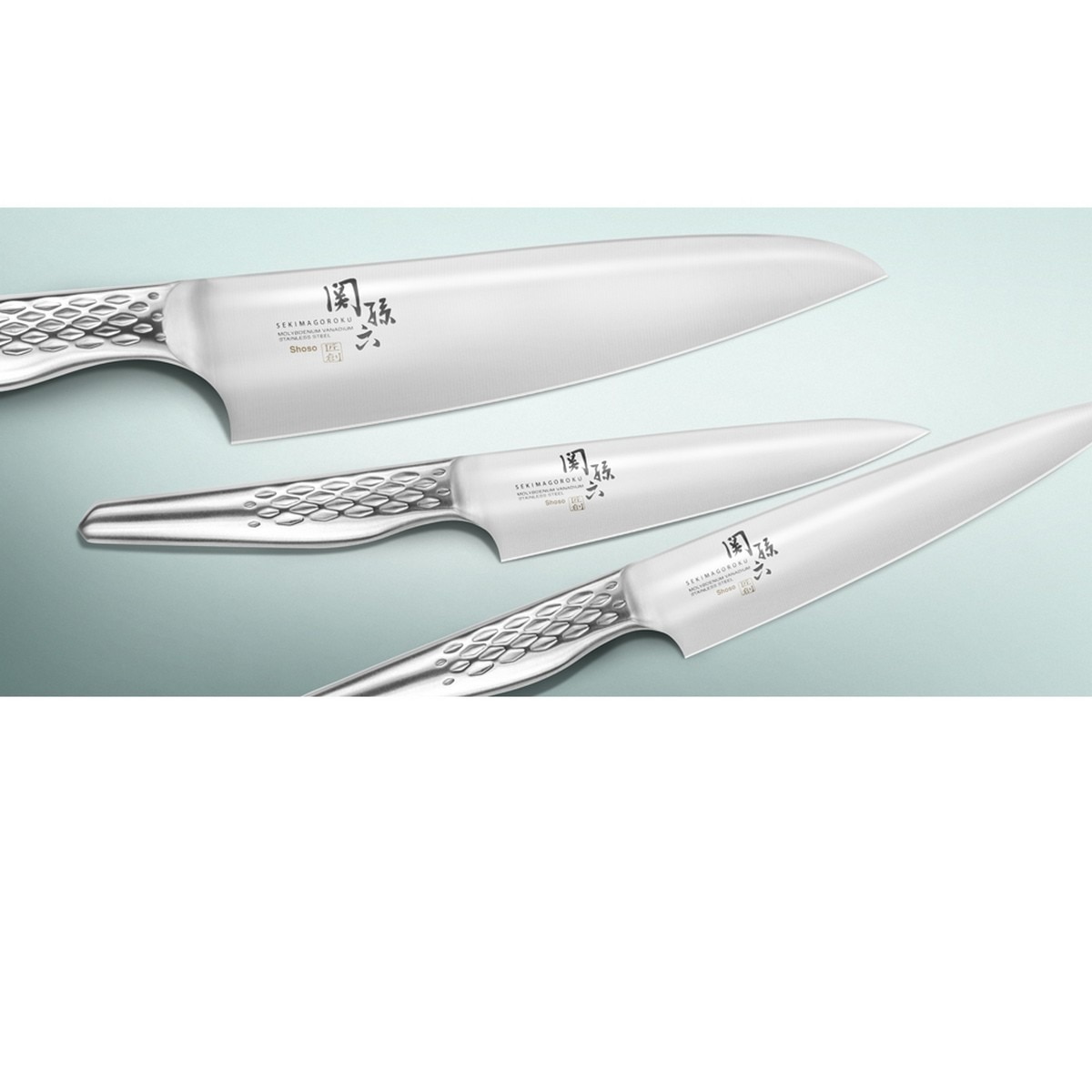 Jogo de 3 Facas Japonesas 4