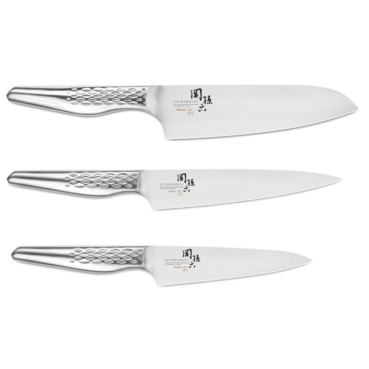 Jogo de 3 Facas Japonesas 2