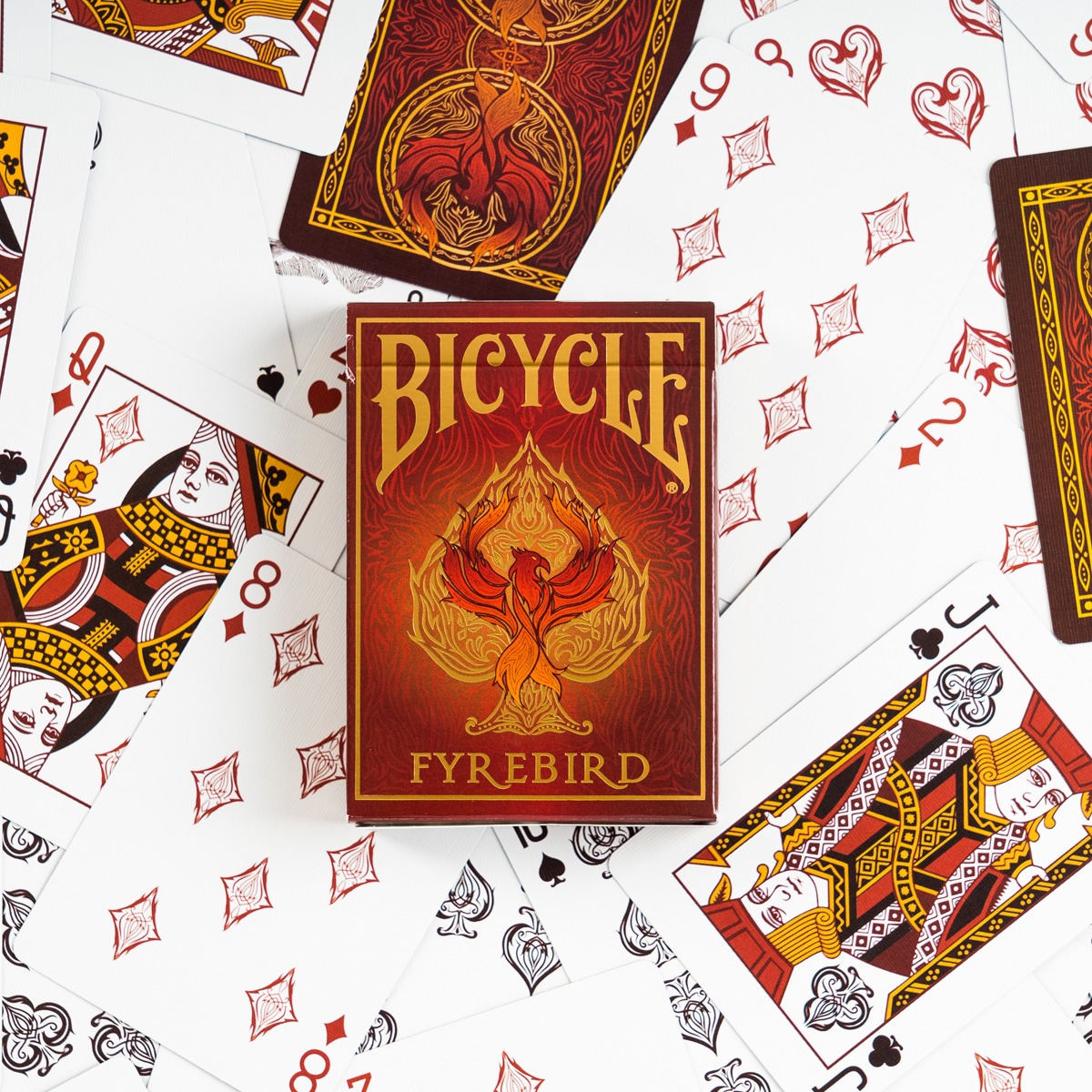 Baralho de póker Bicycle Fyrebird 3