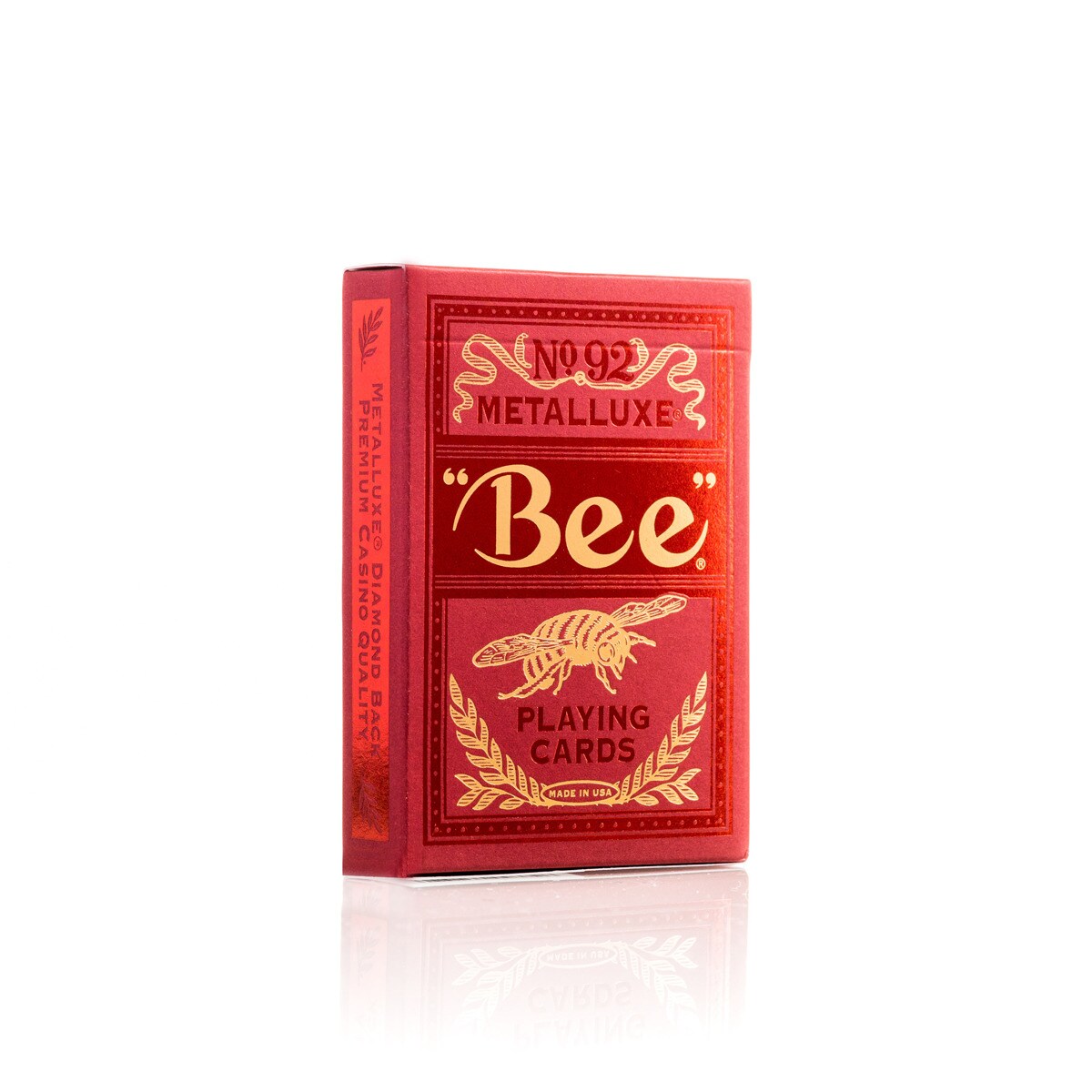 Baralho de póker Bee Metalluxe Red 1