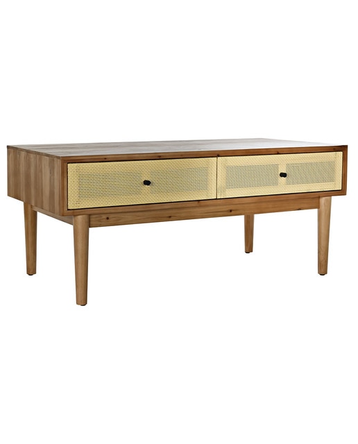 Imagen 0 de Mesa cafe abeto ratan 106 x 55 x 46 marrón