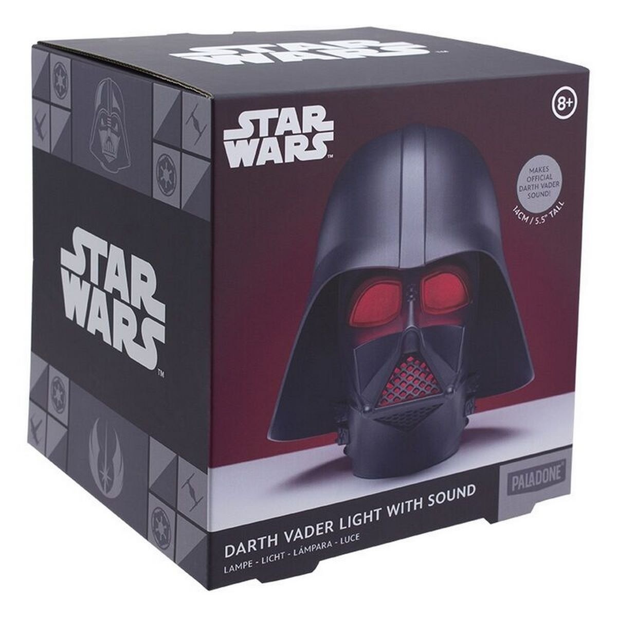 Candeeiros 3D Capacete Darth Vader Star Wars 5