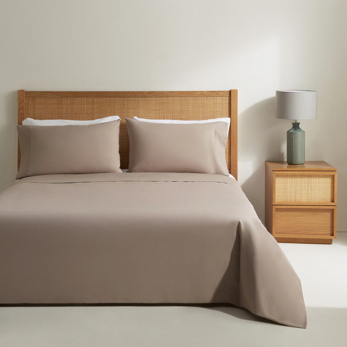 Housse de couette en percale de poly 180 fils