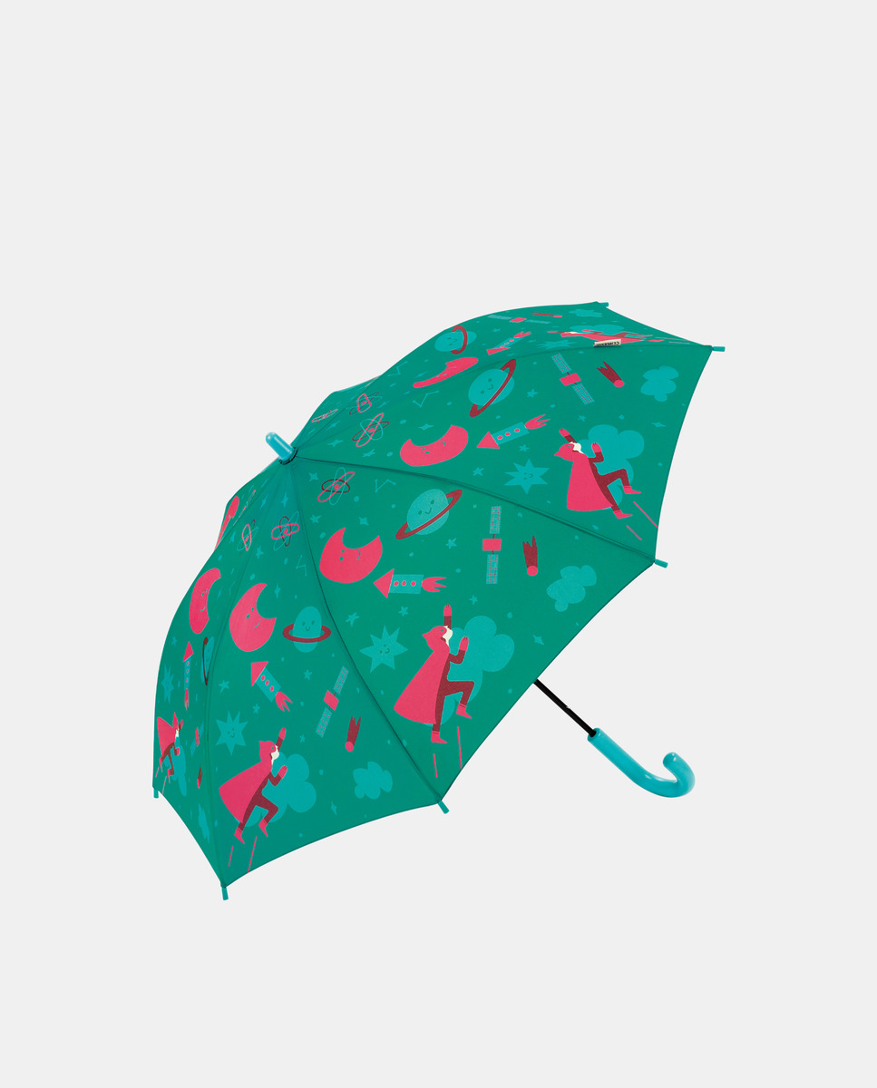 Imagem 0 de Guarda-Chuva Infantil Manual com Estampado de Fantasia