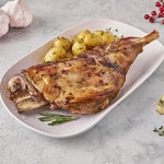 gebratene Lammschulter mit aromatisierten Baby-Kartoffeln 2-3 Portionen Behälter 1,2 kg